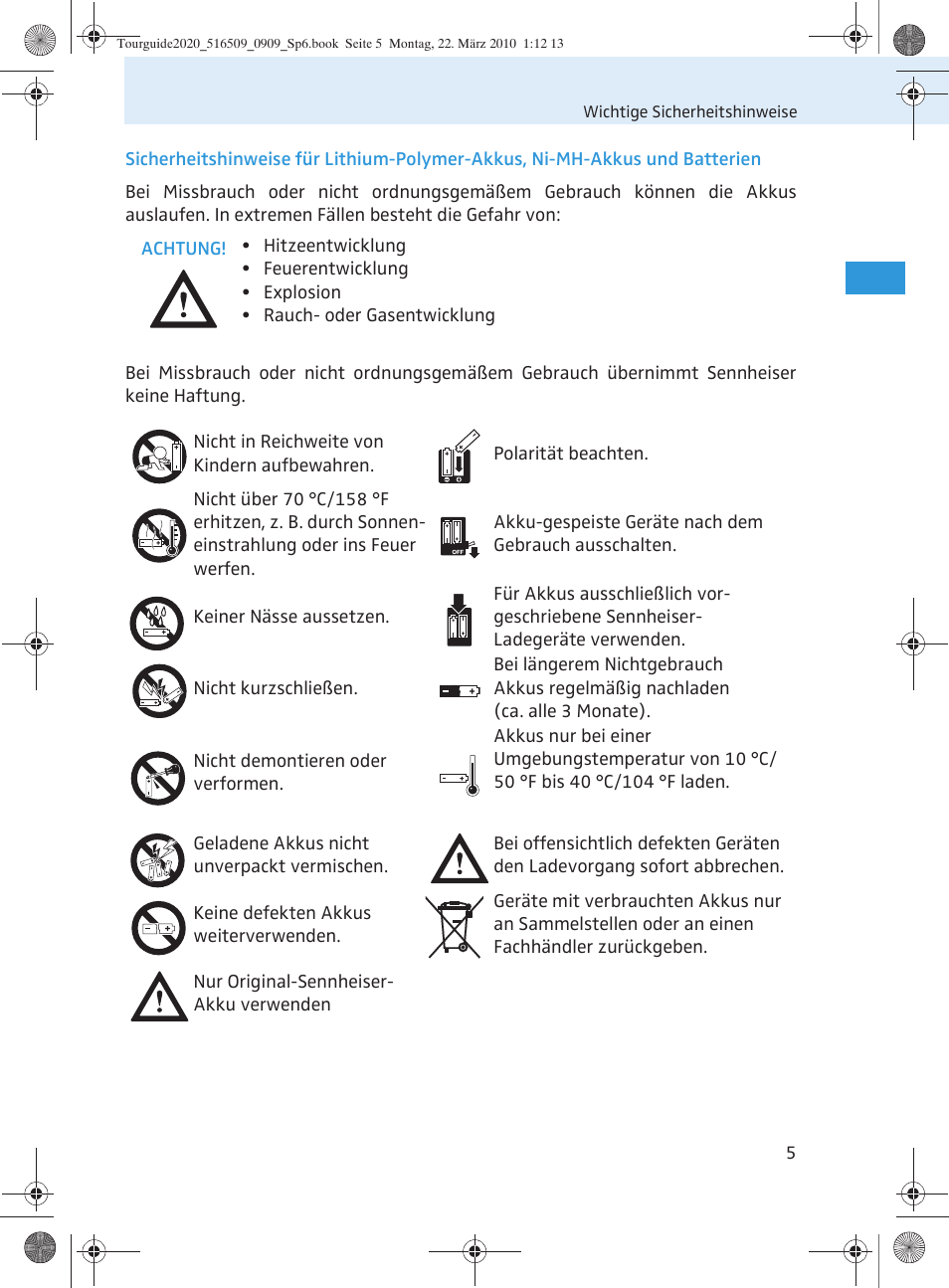 Sennheiser SR 2020-D User Manual | Page 9 / 196