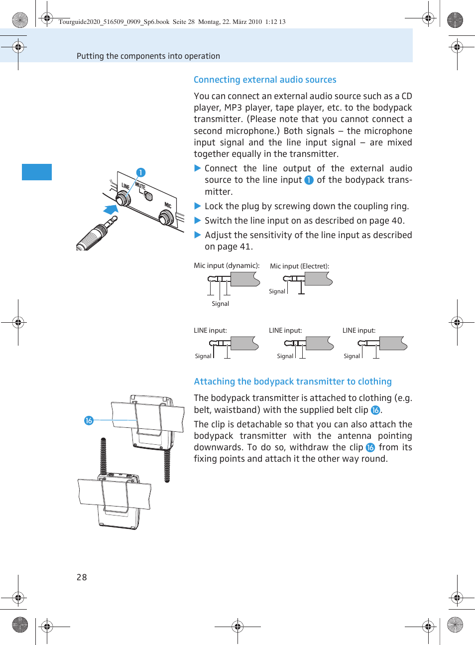 Sennheiser SR 2020-D User Manual | Page 96 / 196