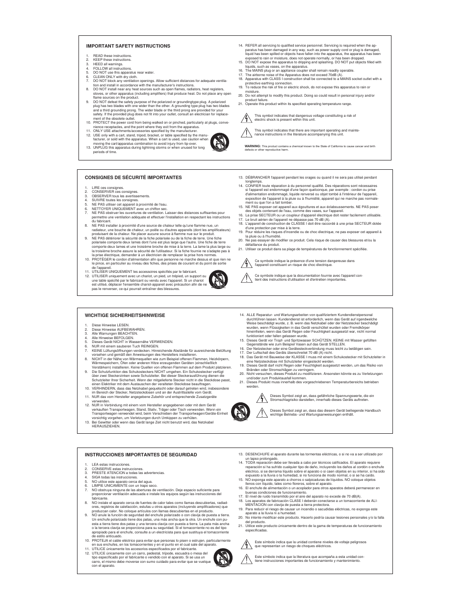 Shure BLX4R User Manual | Page 3 / 72