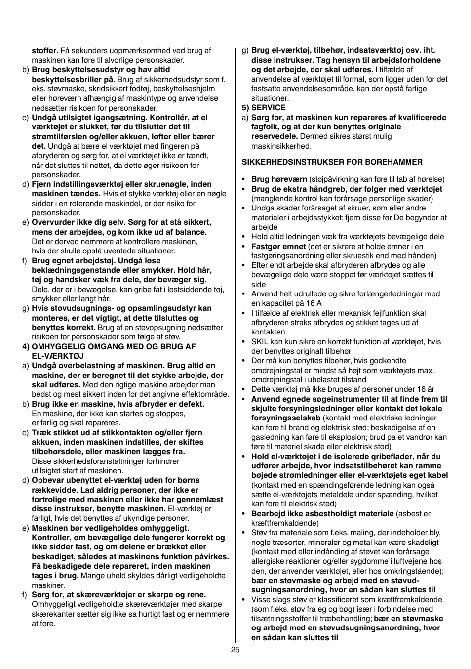 Skil 1758 AA User Manual | Page 25 / 120