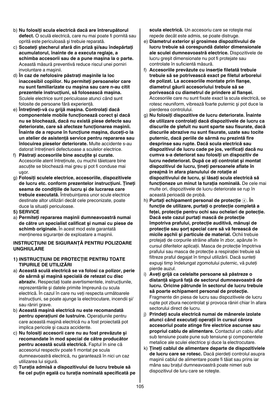 Skil 9345 AG User Manual | Page 105 / 176