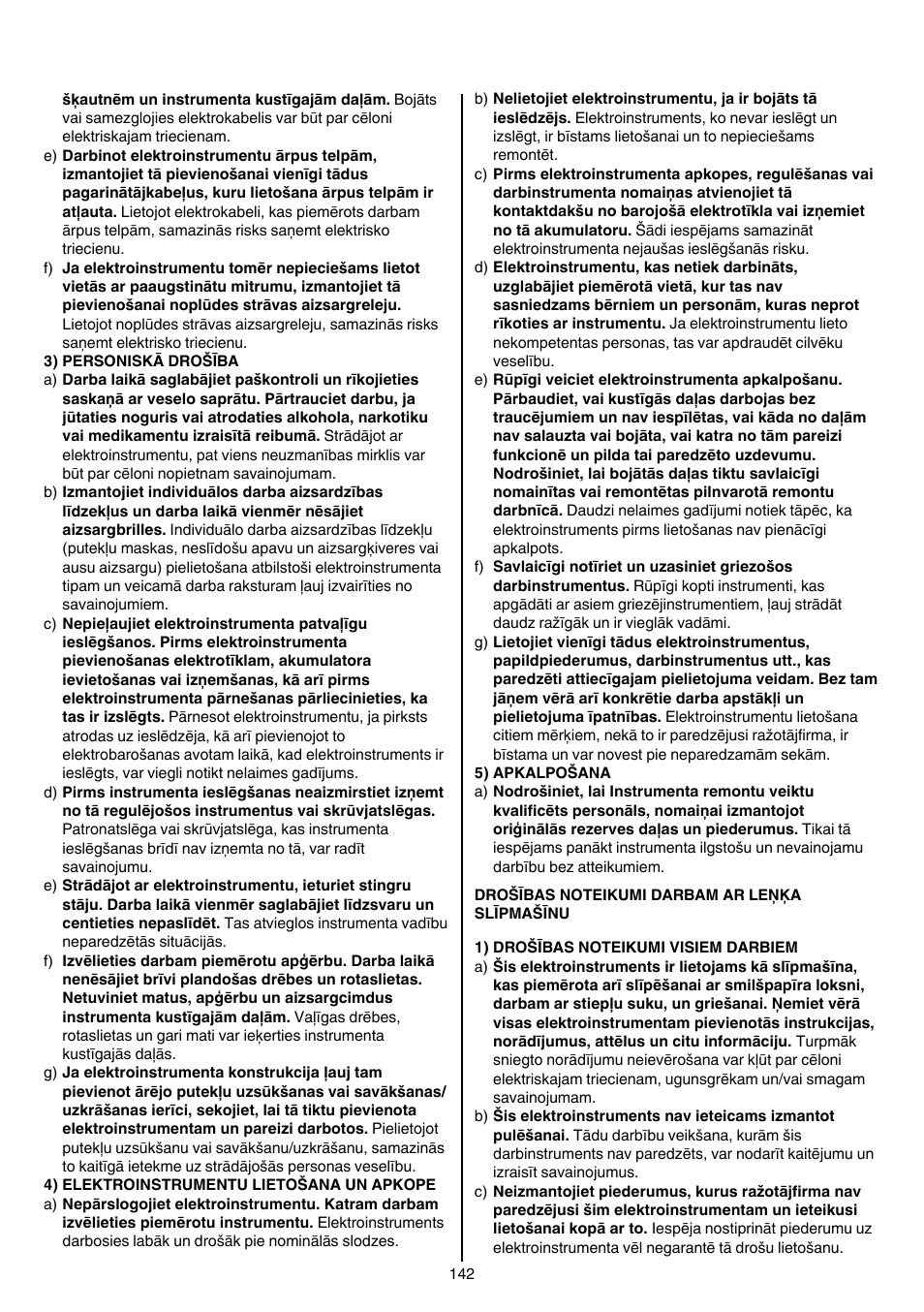 Skil 9345 AG User Manual | Page 142 / 176