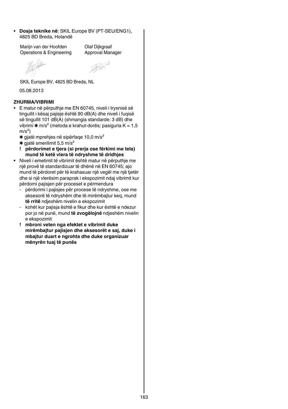 Skil 9345 AG User Manual | Page 163 / 176