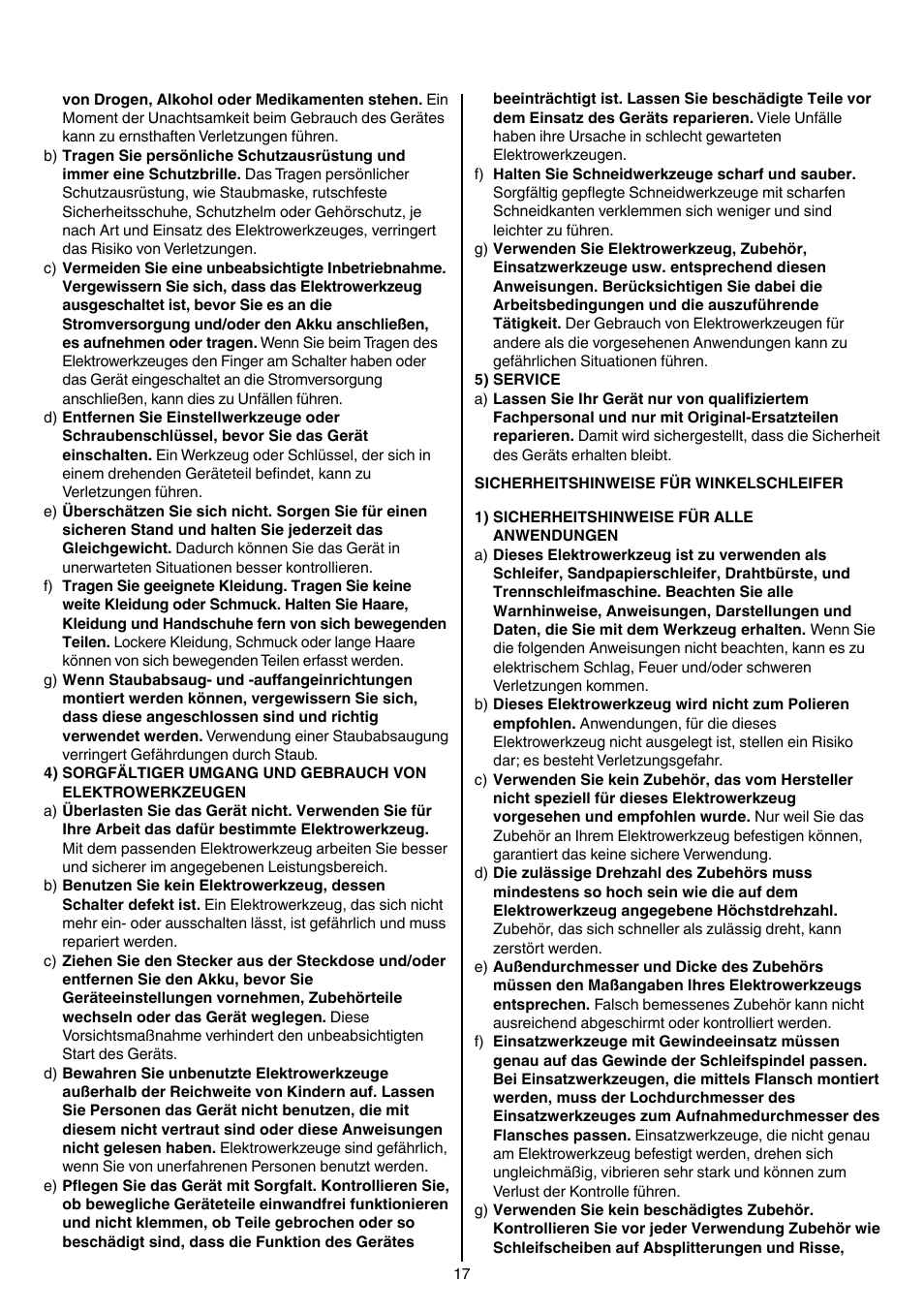 Skil 9345 AG User Manual | Page 17 / 176