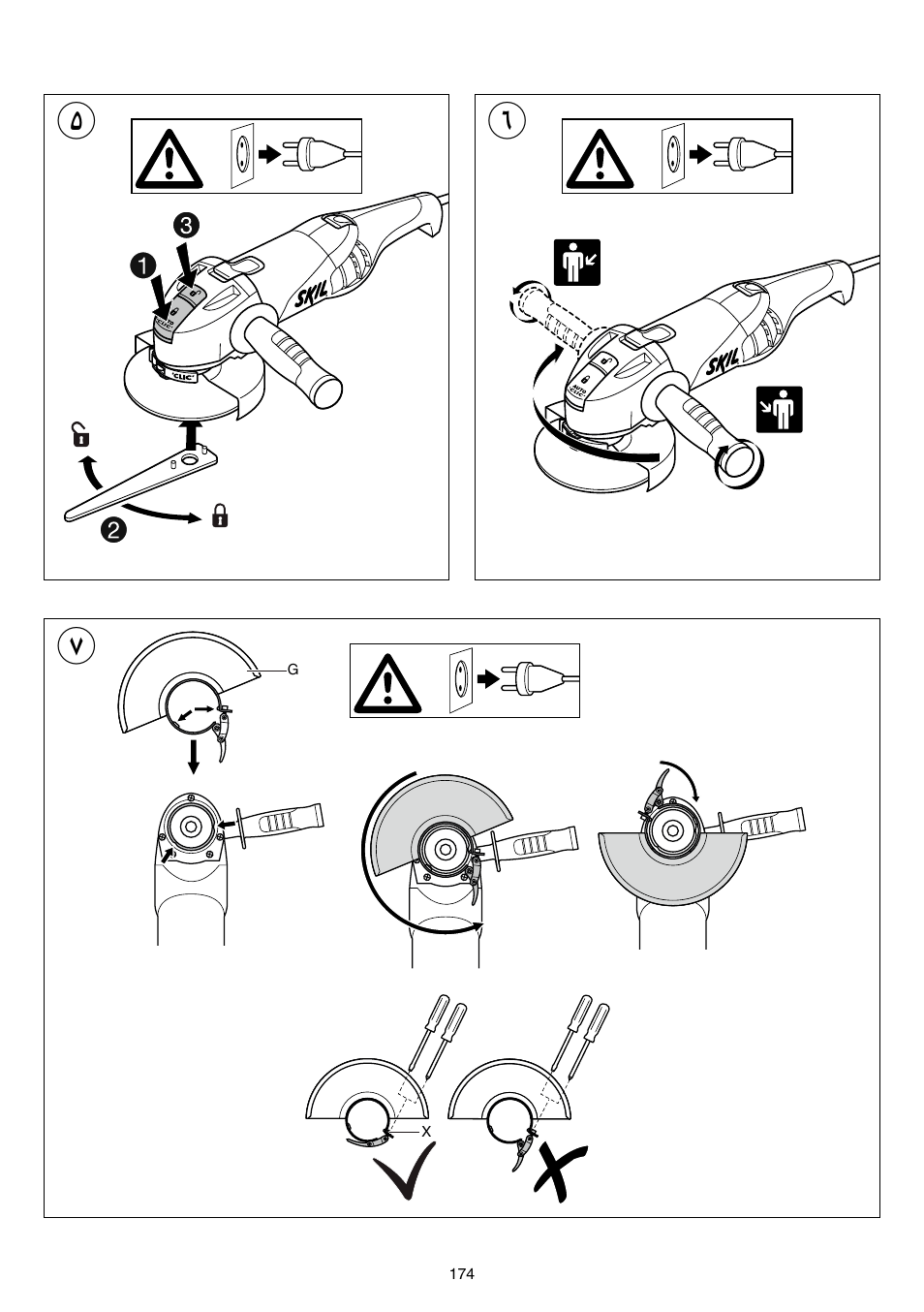 Skil 9345 AG User Manual | Page 174 / 176