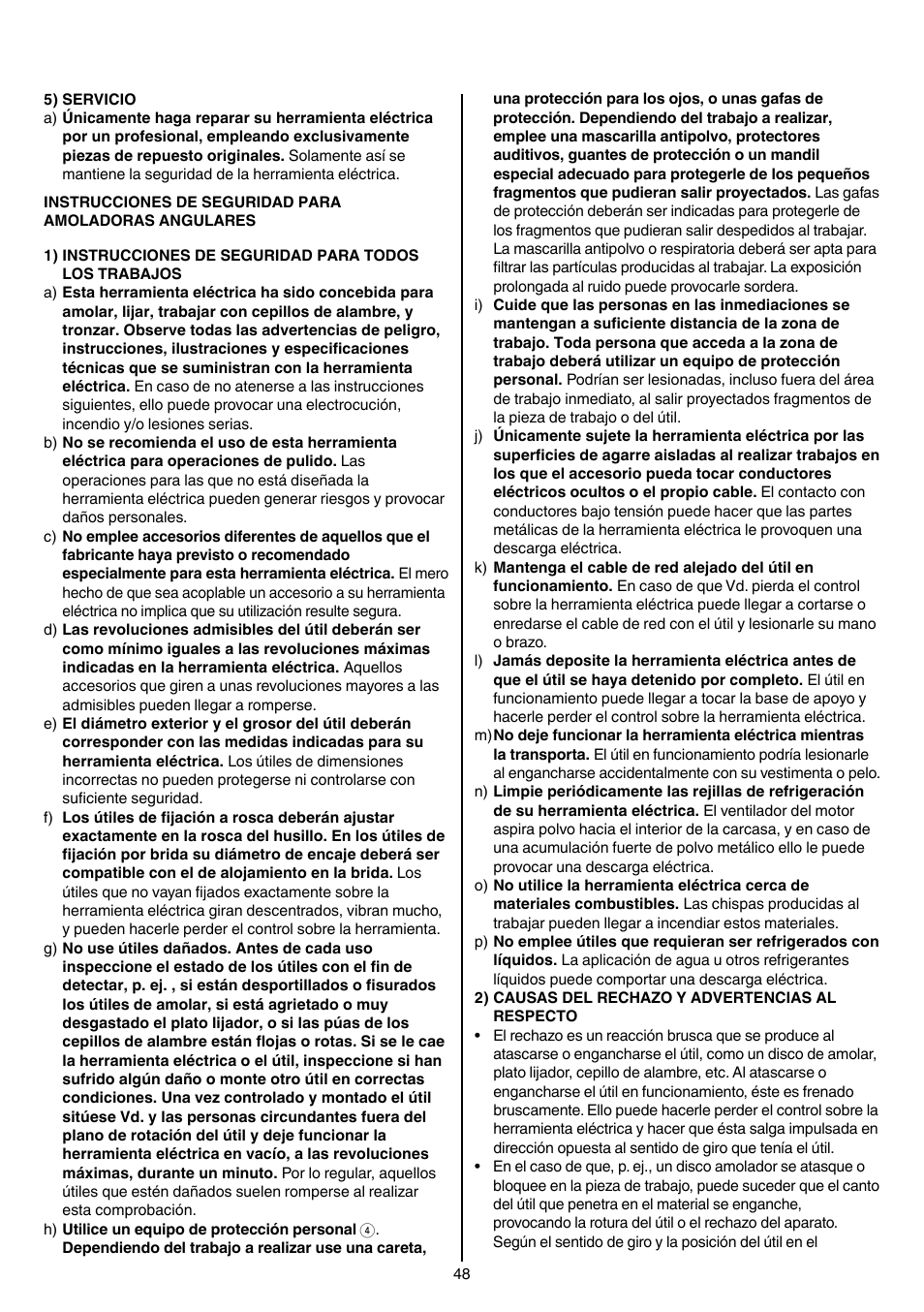 Skil 9345 AG User Manual | Page 48 / 176