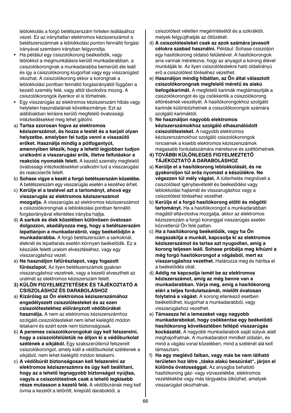 Skil 9345 AG User Manual | Page 66 / 176