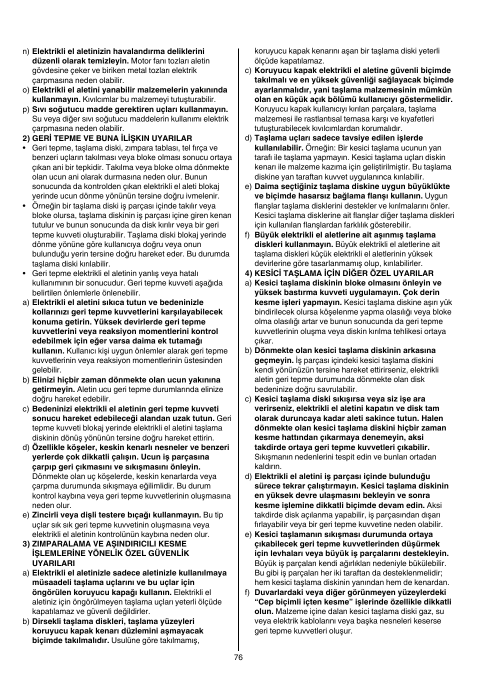 Skil 9345 AG User Manual | Page 76 / 176