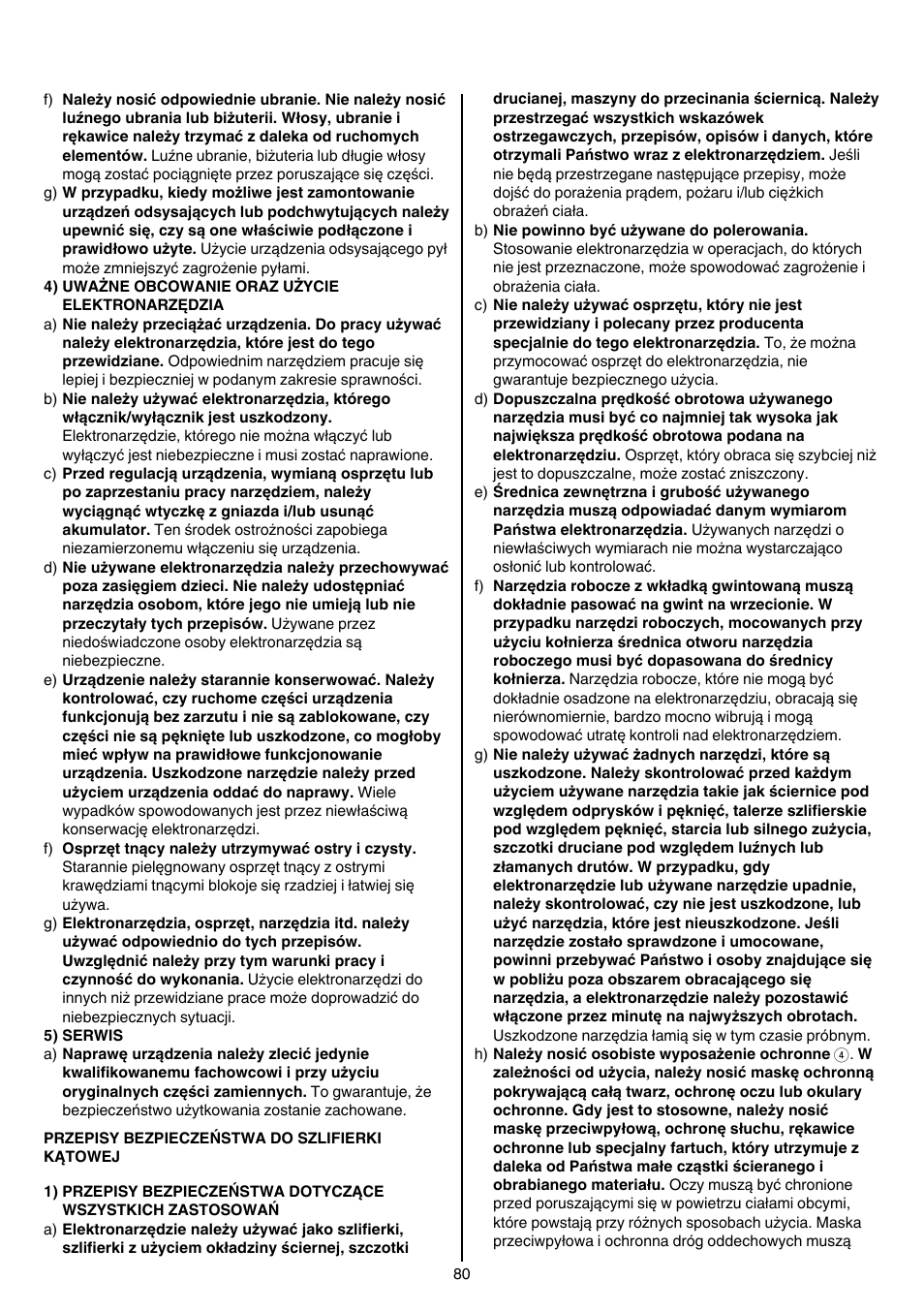 Skil 9345 AG User Manual | Page 80 / 176