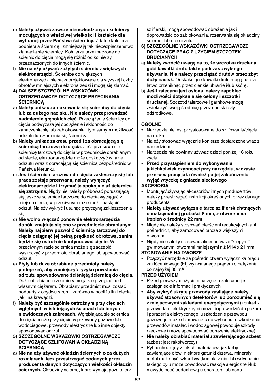 Skil 9345 AG User Manual | Page 82 / 176