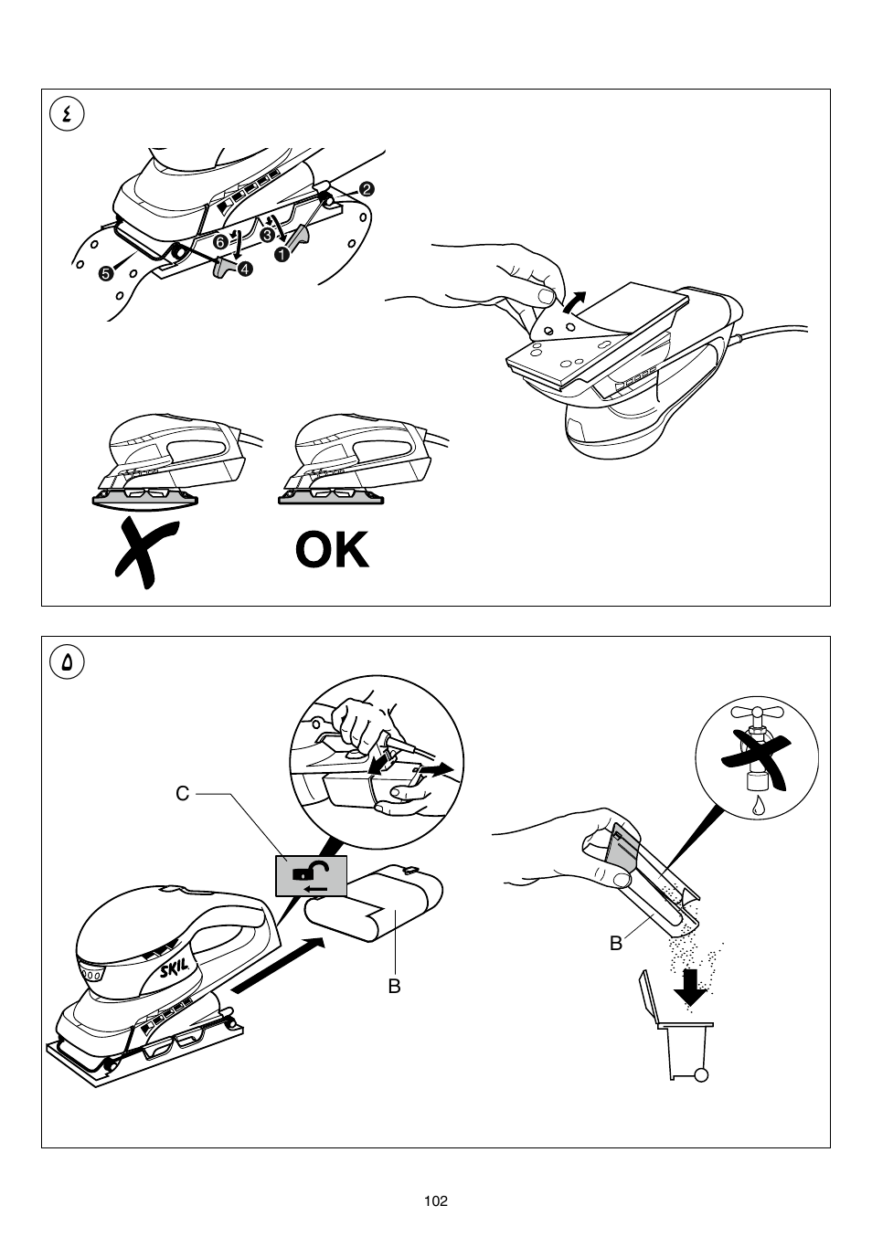 Skil 7361 AA User Manual | Page 102 / 104