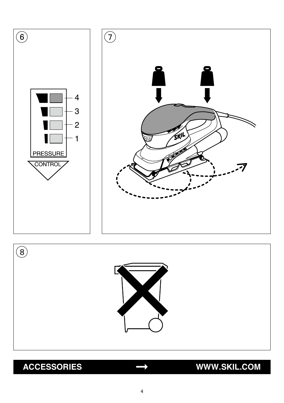 Skil 7361 AA User Manual | Page 4 / 104