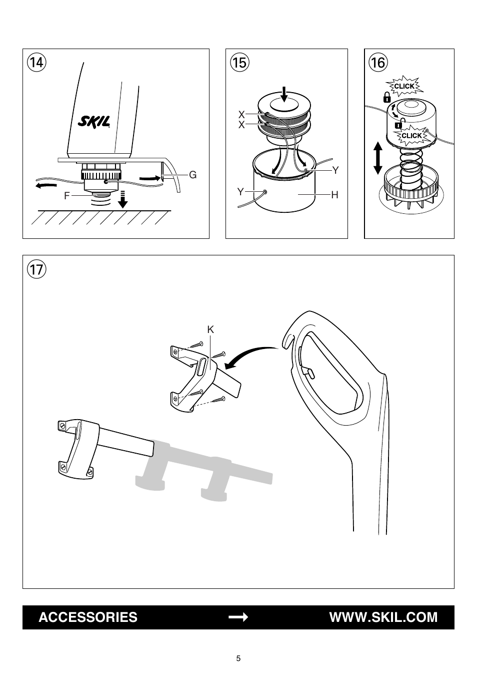 Skil 0735 RA User Manual | Page 5 / 108