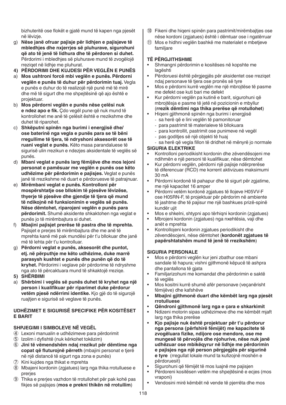 Skil 0715 RT User Manual | Page 118 / 132