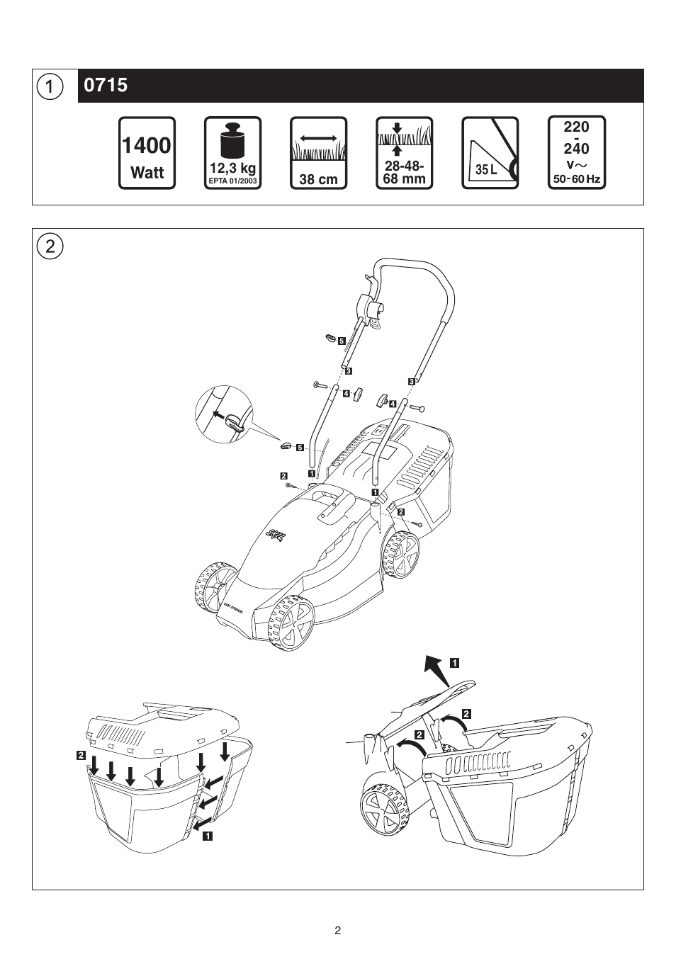 Skil 0715 RT User Manual | Page 2 / 132