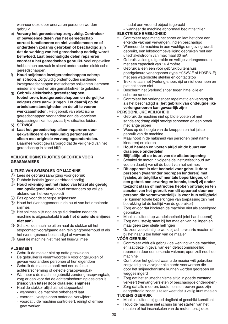 Skil 0715 RT User Manual | Page 20 / 132