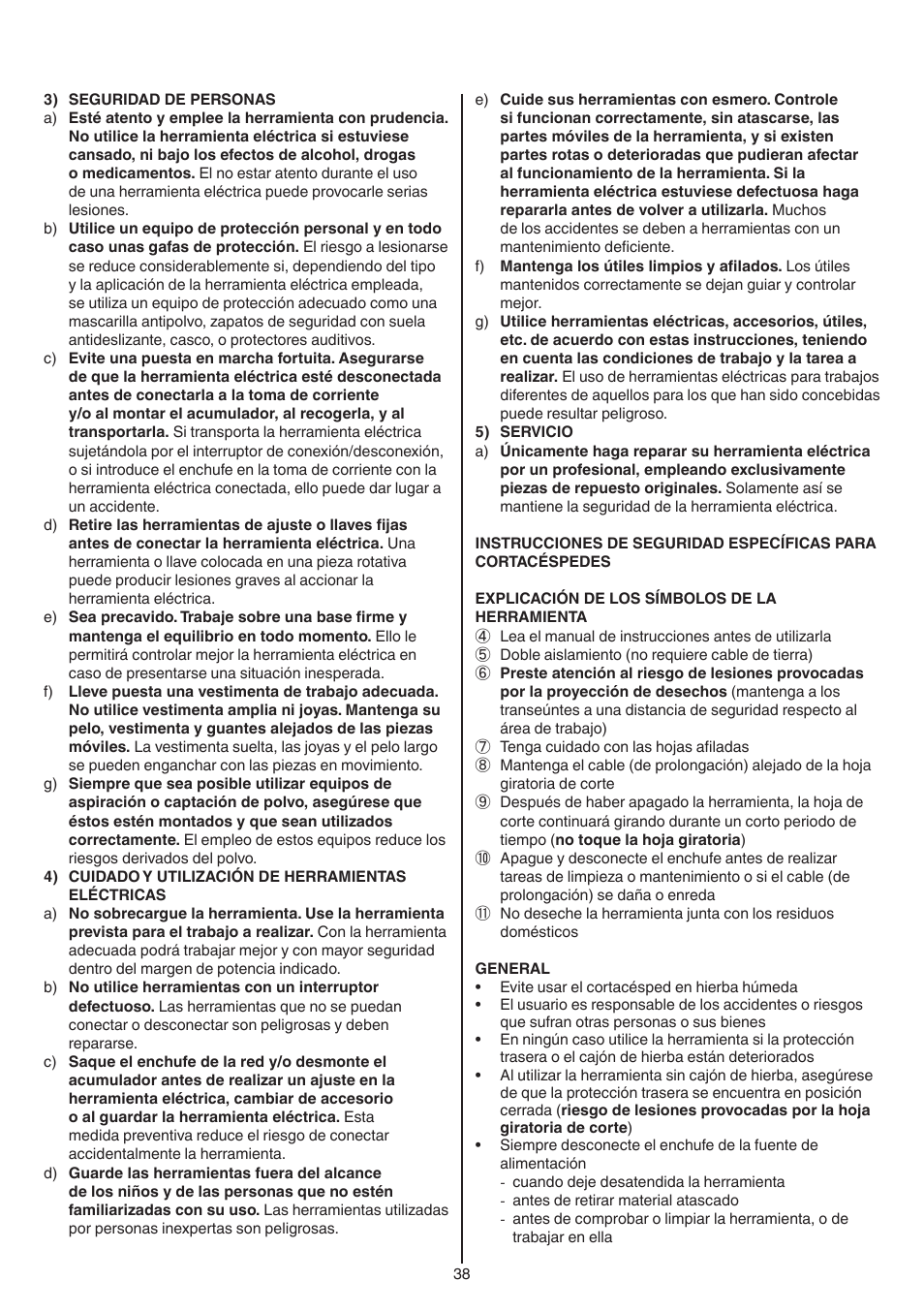 Skil 0715 RT User Manual | Page 38 / 132