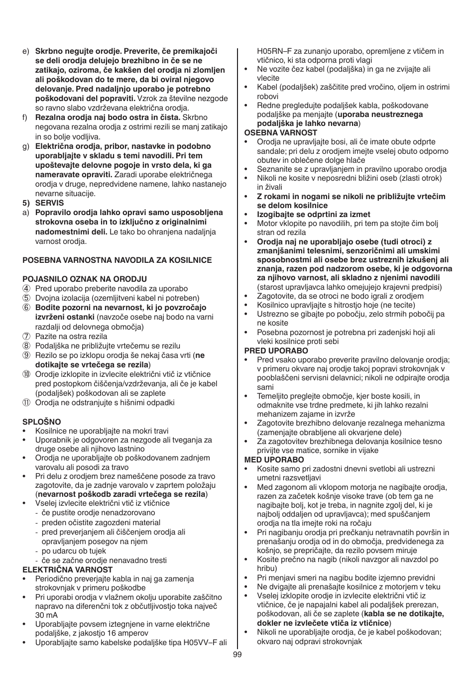 Skil 0715 RT User Manual | Page 99 / 132