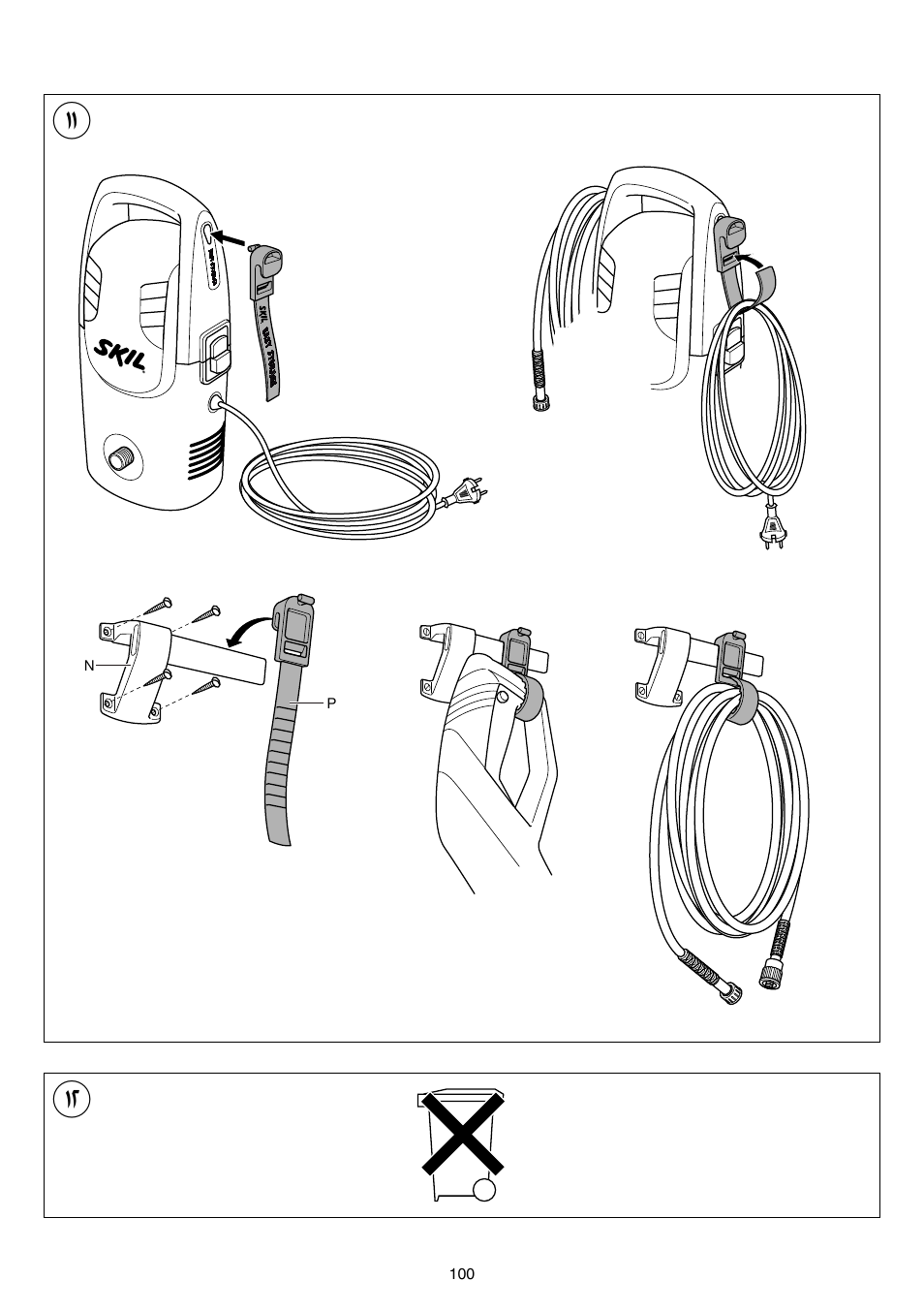 Skil 0760 RA User Manual | Page 100 / 104