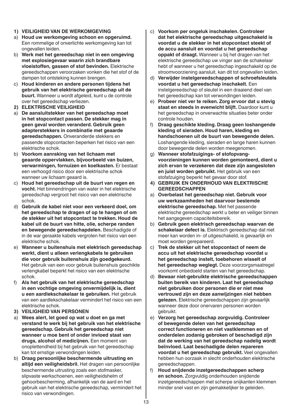 Skil 7420 AA User Manual | Page 13 / 96