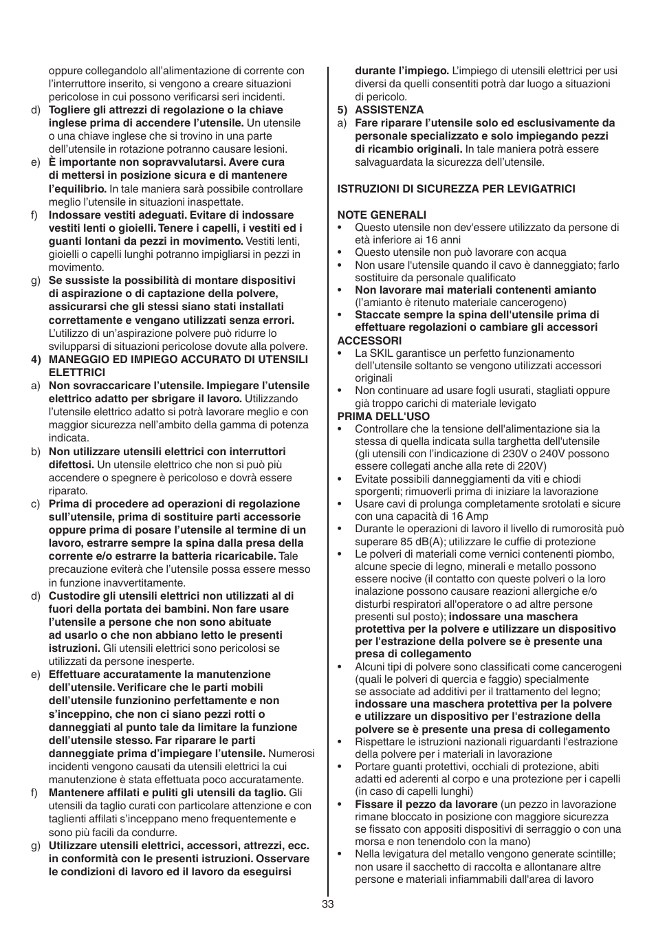 Skil 7420 AA User Manual | Page 33 / 96