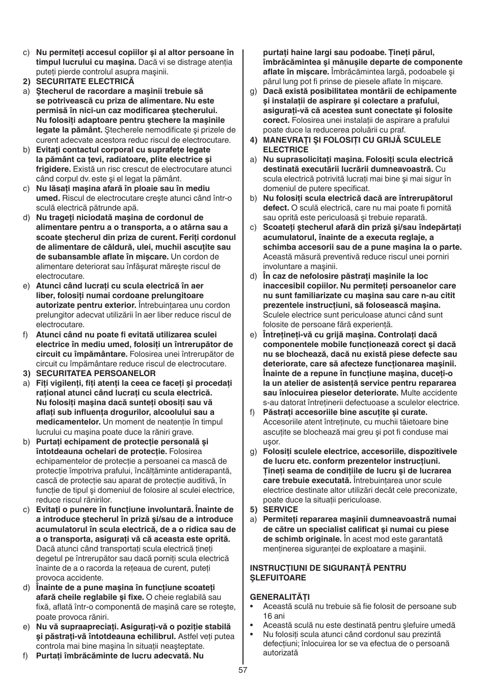 Skil 7420 AA User Manual | Page 57 / 96