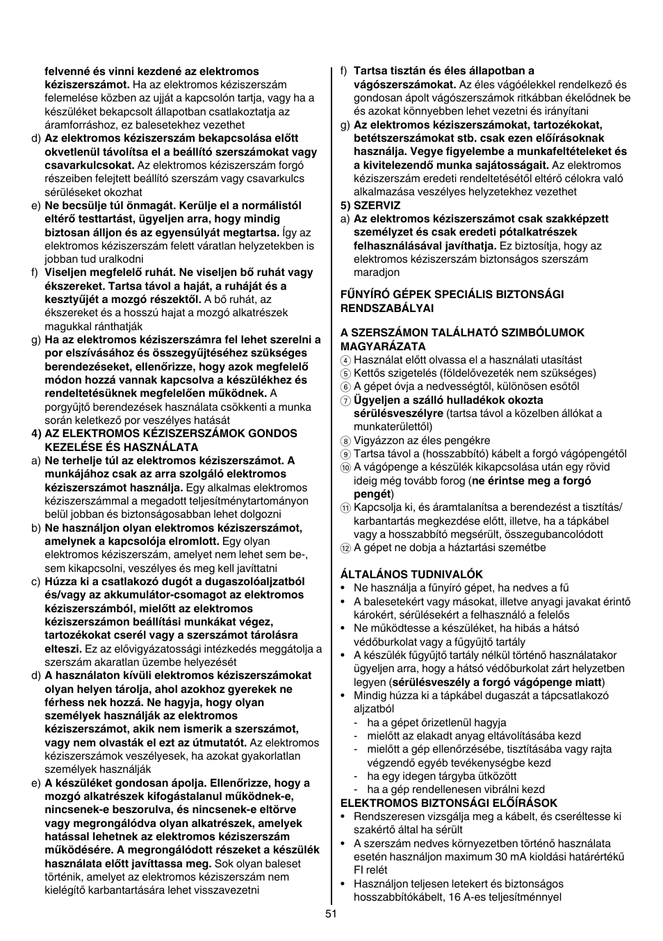 Skil 0710 RT User Manual | Page 51 / 136