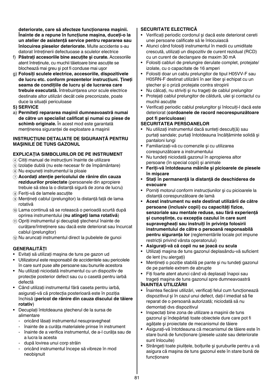 Skil 0710 RT User Manual | Page 81 / 136