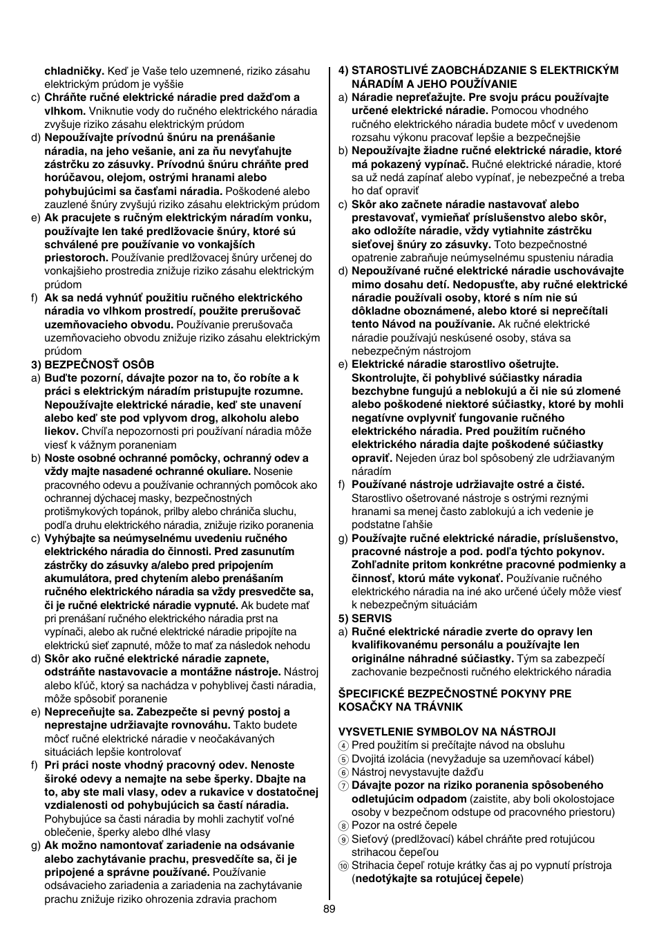 Skil 0710 RT User Manual | Page 89 / 136
