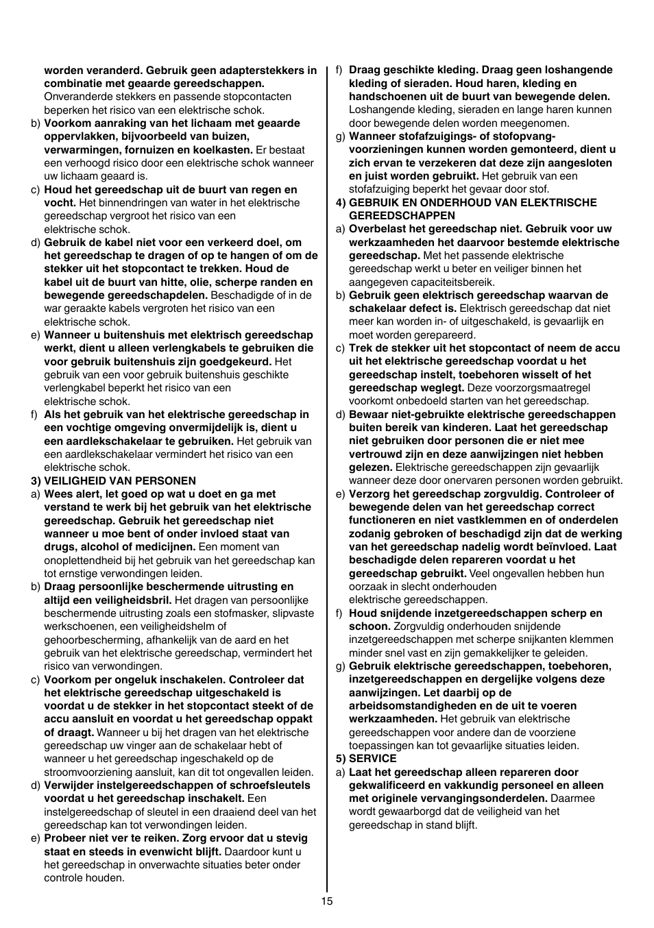 Skil 6220 (F0156220 . . ) User Manual | Page 15 / 100