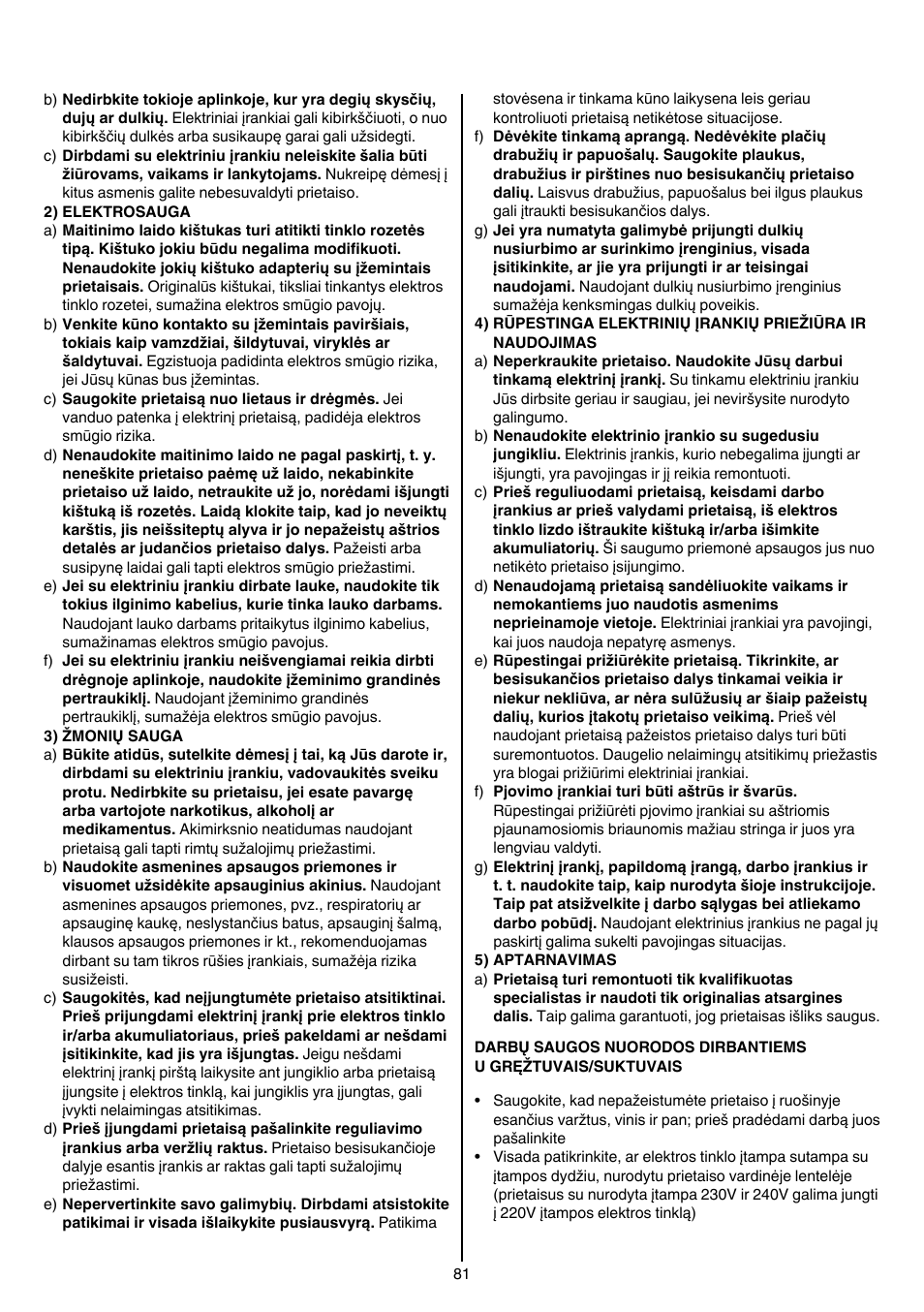 Skil 6220 (F0156220 . . ) User Manual | Page 81 / 100