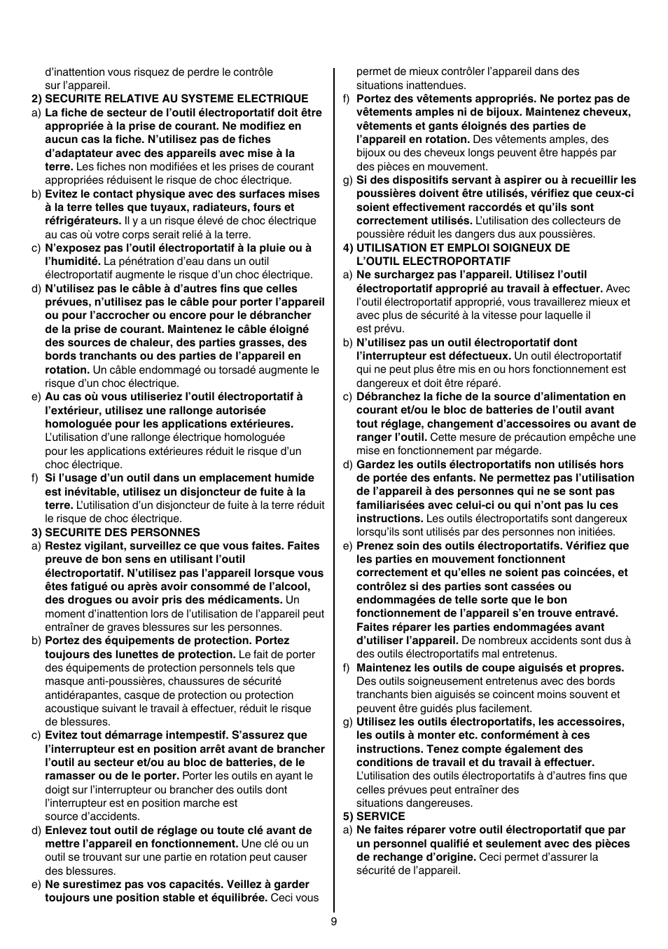 Skil 6220 (F0156220 . . ) User Manual | Page 9 / 100