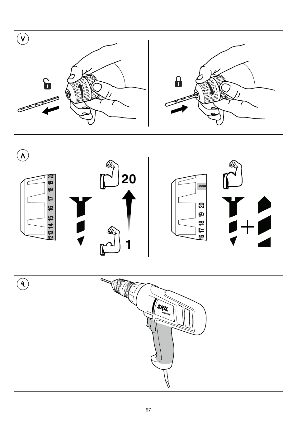 Skil 6220 (F0156220 . . ) User Manual | Page 97 / 100