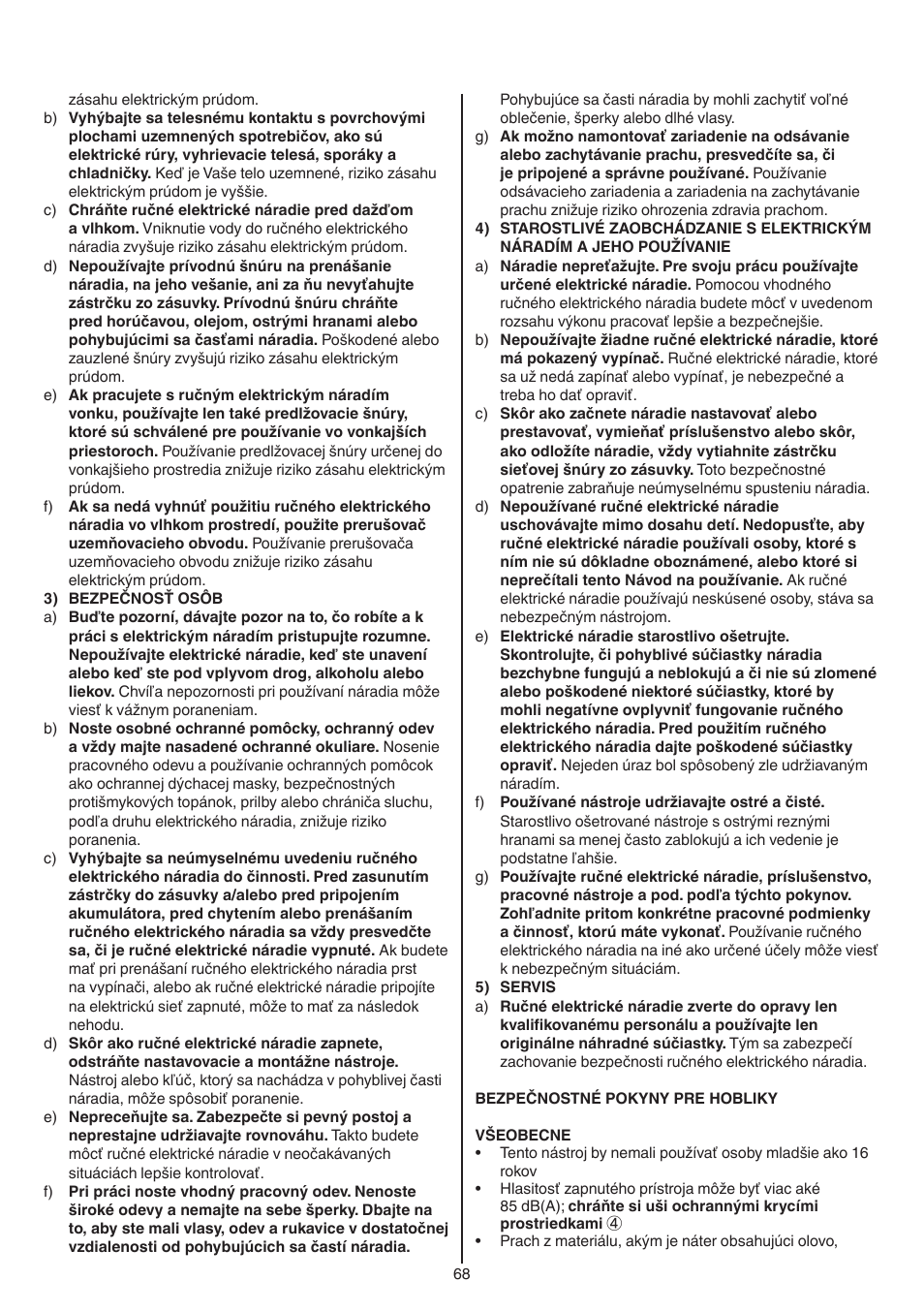 Skil 1558 AA User Manual | Page 68 / 104