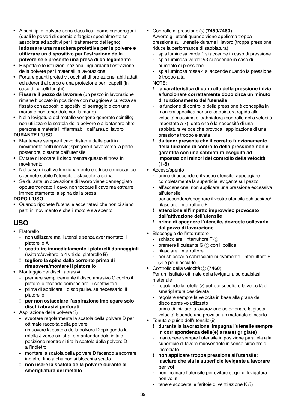 Skil 7450 AA User Manual | Page 39 / 112