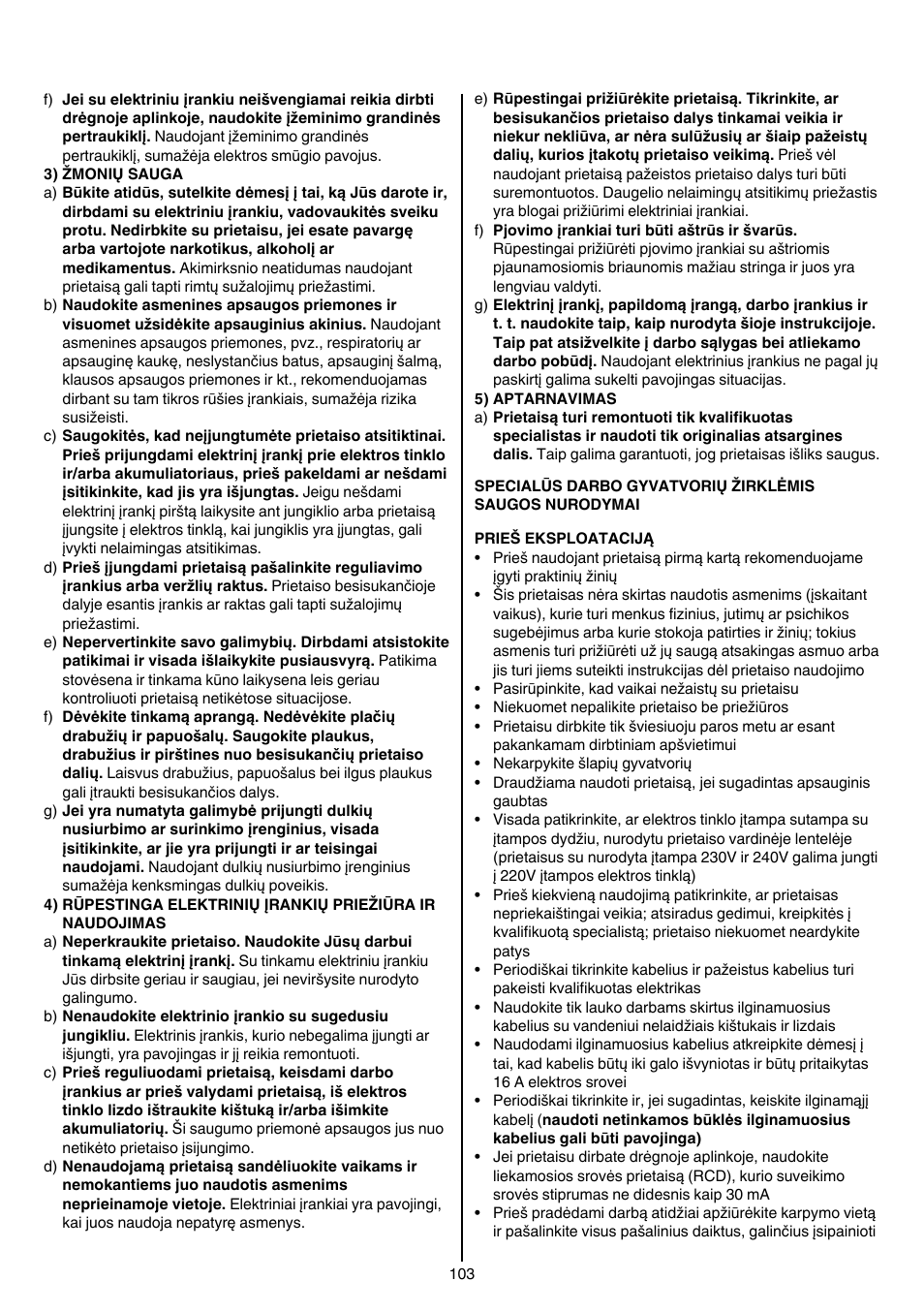 Skil 0745 RT User Manual | Page 103 / 124