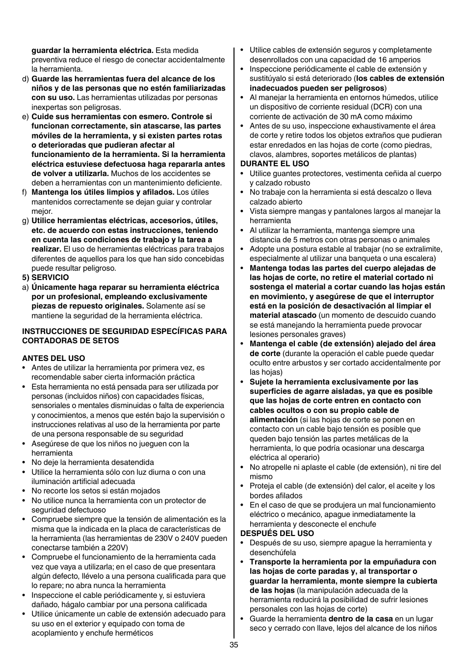 Skil 0745 RT User Manual | Page 35 / 124