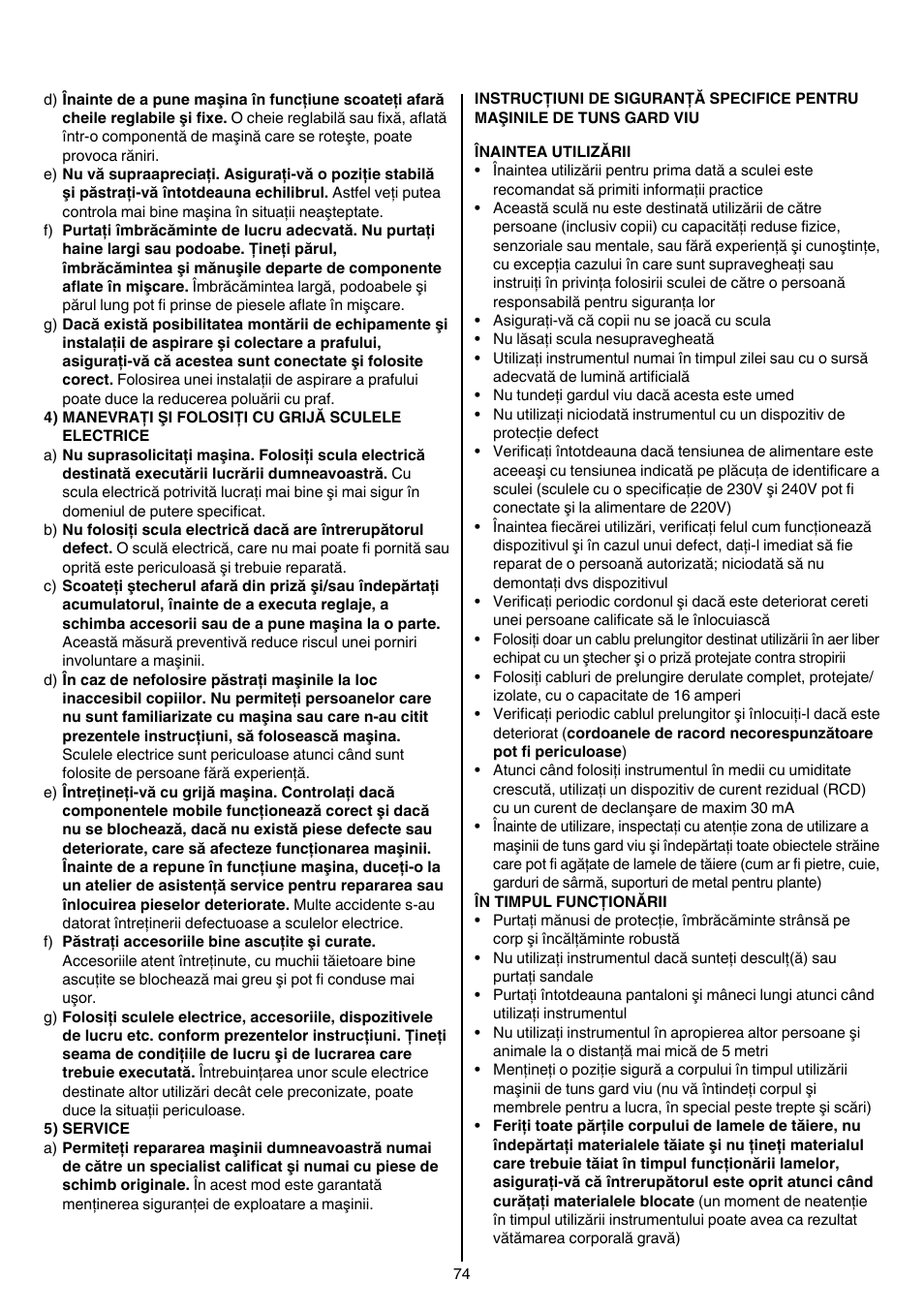 Skil 0745 RT User Manual | Page 74 / 124