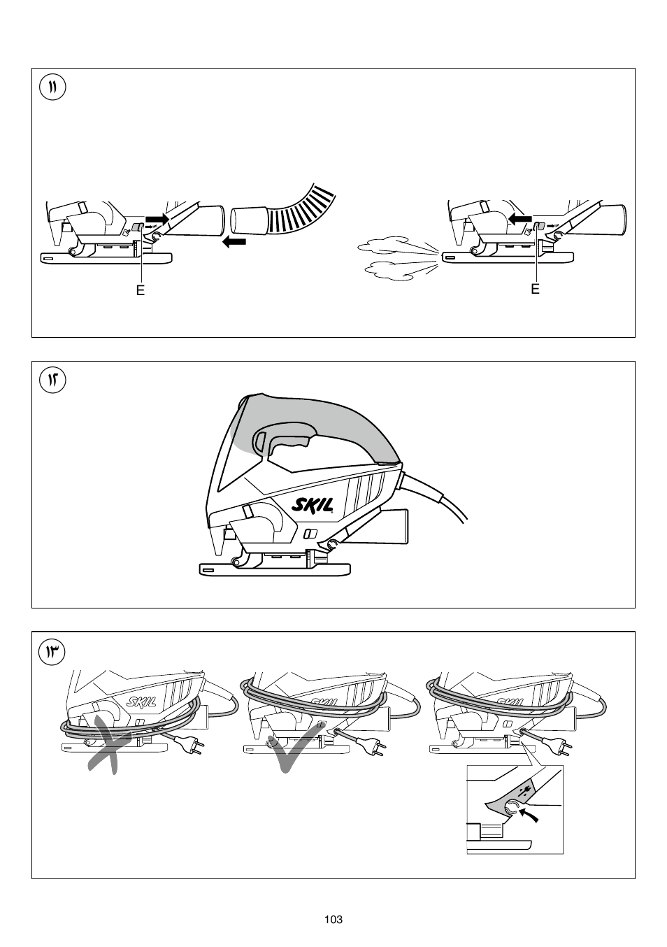 Skil 4381 AA User Manual | Page 103 / 108