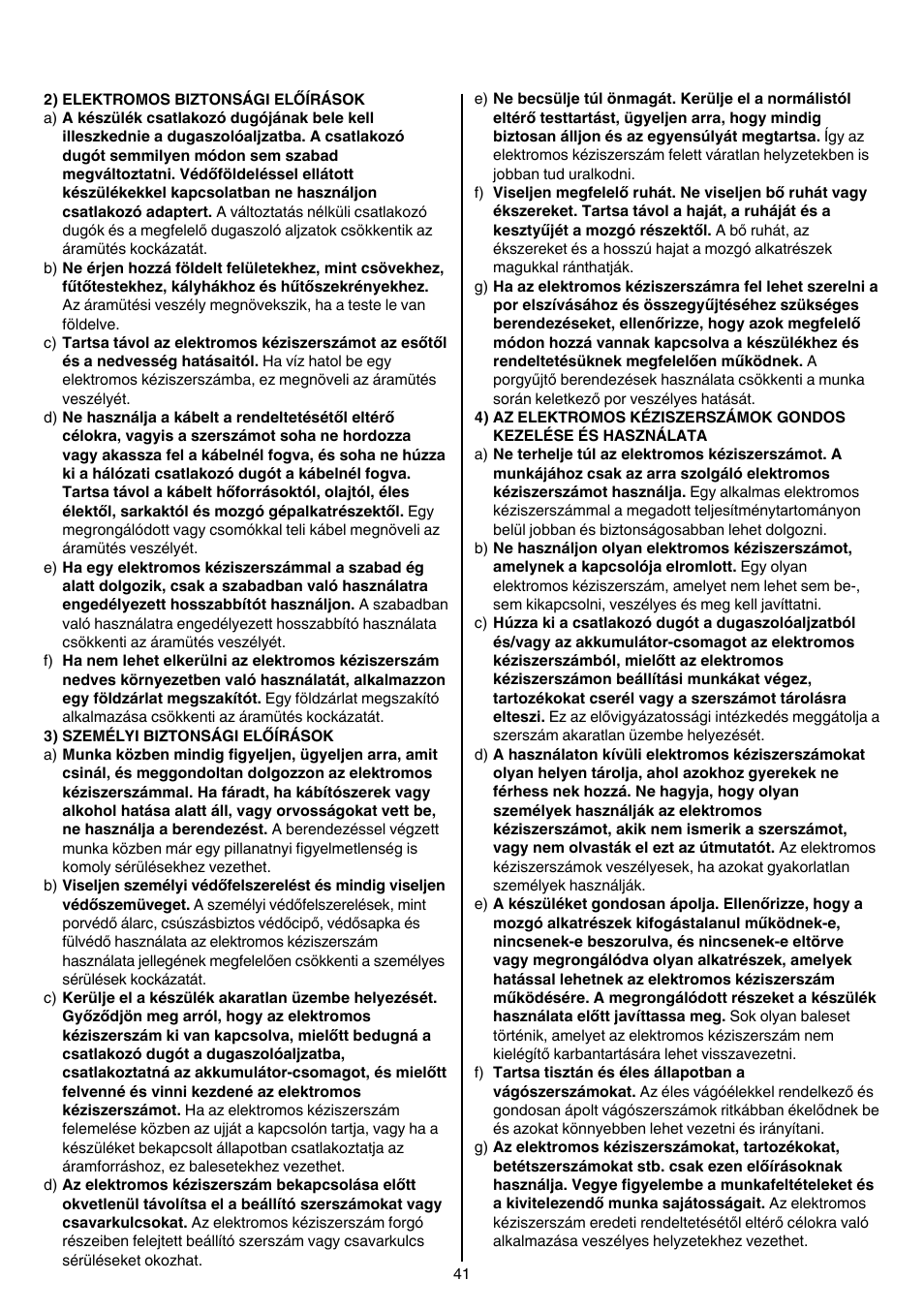 Skil 4381 AA User Manual | Page 41 / 108