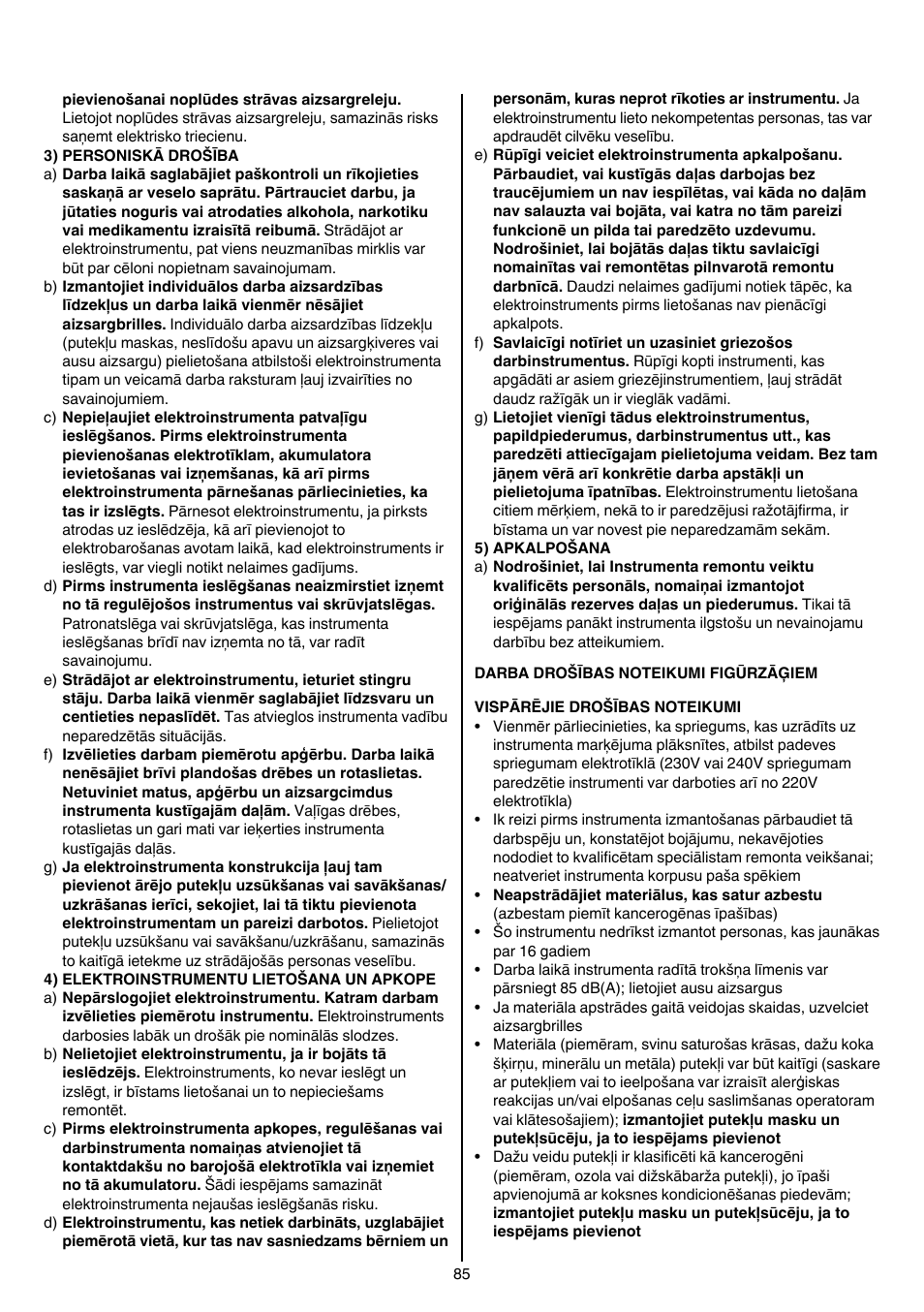 Skil 4381 AA User Manual | Page 85 / 108
