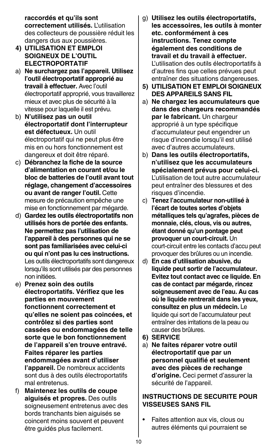Skil 2436 AA User Manual | Page 10 / 164