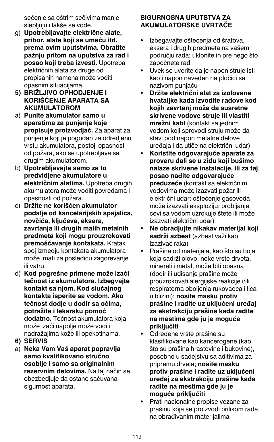 Skil 2436 AA User Manual | Page 119 / 164