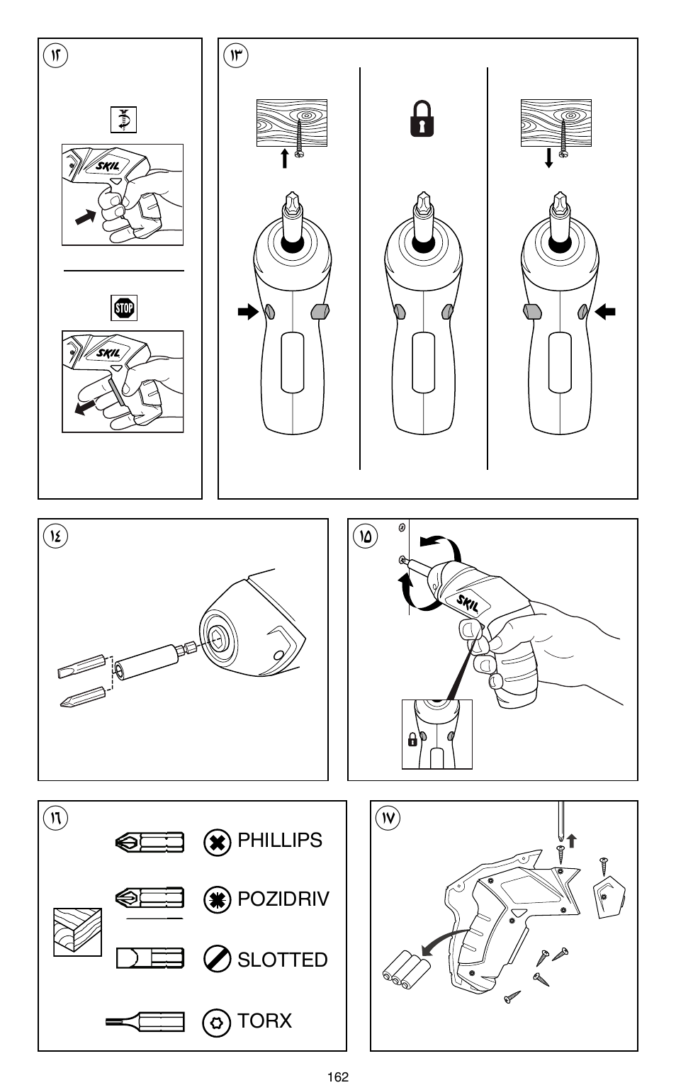 Skil 2436 AA User Manual | Page 162 / 164