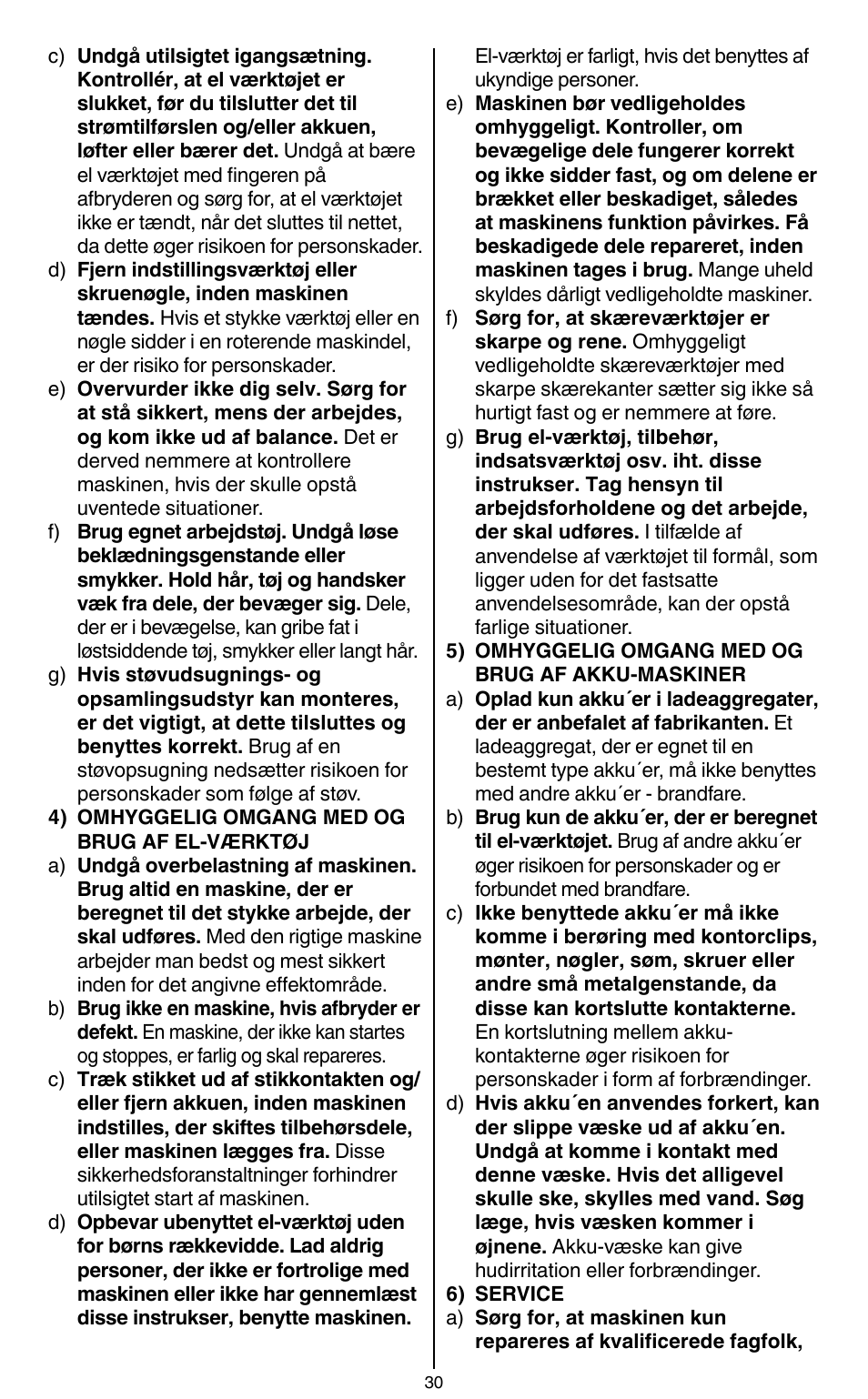 Skil 2436 AA User Manual | Page 30 / 164