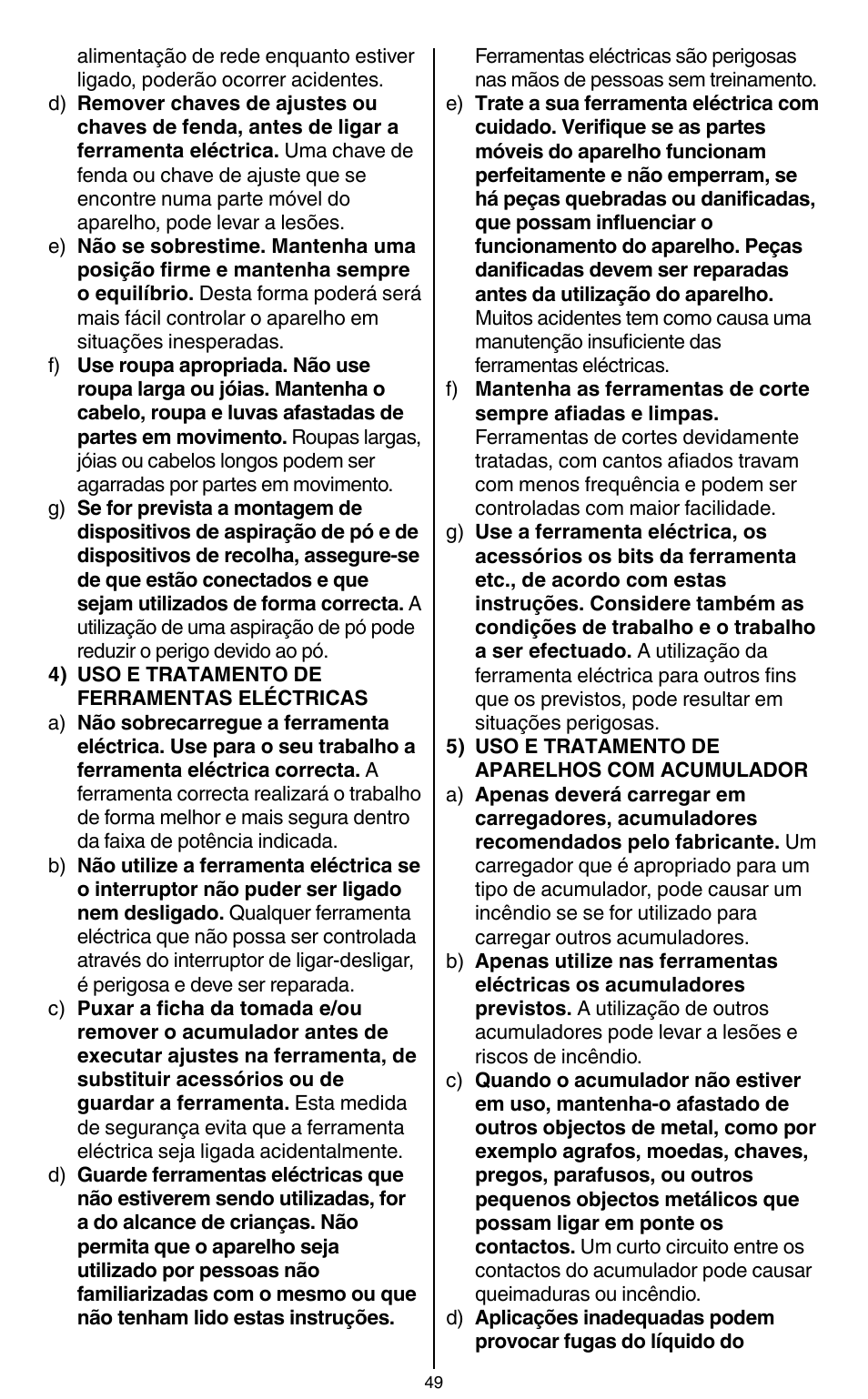 Skil 2436 AA User Manual | Page 49 / 164
