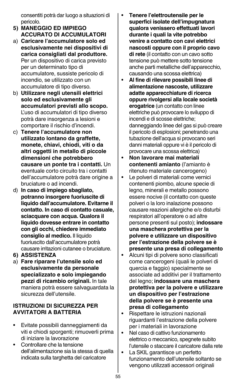 Skil 2436 AA User Manual | Page 55 / 164