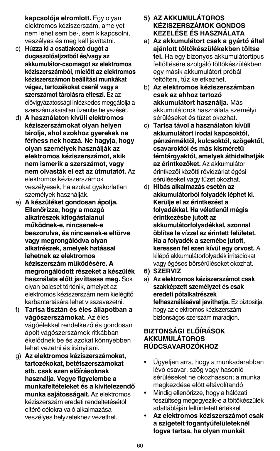 Skil 2436 AA User Manual | Page 60 / 164
