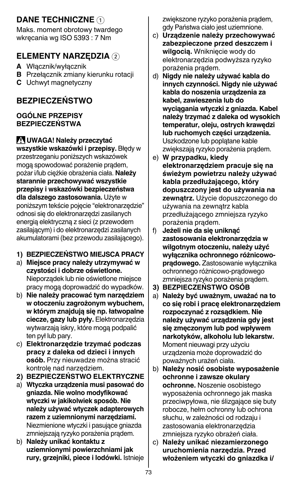 Skil 2436 AA User Manual | Page 73 / 164