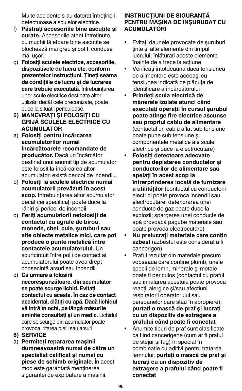 Skil 2436 AA User Manual | Page 98 / 164